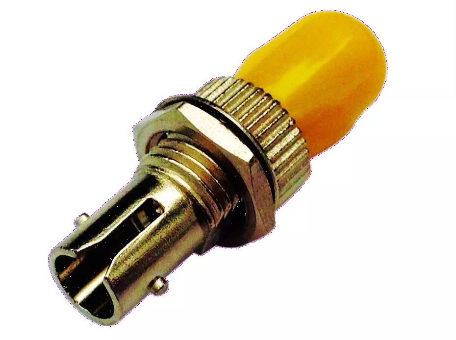 Adaptor ST Singlemode Simplex Metal